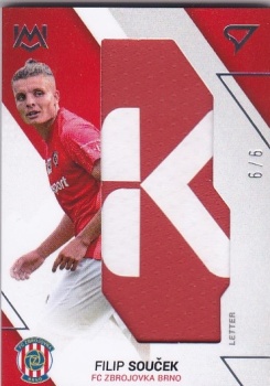Filip Soucek Brno SportZoo FORTUNA:LIGA 2022/23 2. serie Unique Mark #UM-FS
