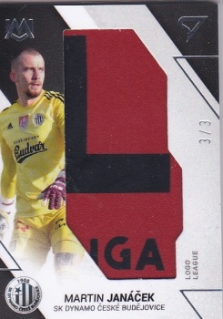 Martin Janacek Ceske Budejovice SportZoo FORTUNA:LIGA 2022/23 2. serie Unique Mark #UM-MJ