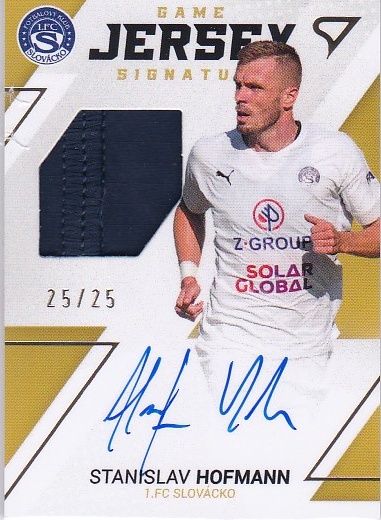 Stanislav Hofmann Slovacko SportZoo FORTUNA:LIGA 2022/23 2. serie Game Jersey Auto /25 #GJS-SH