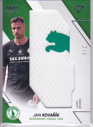 Jan Kovarik Bohemians Praha SportZoo FORTUNA:LIGA 2022/23 2. serie Unique Mark #UM-KV