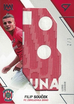 Filip Soucek Brno SportZoo FORTUNA:LIGA 2022/23 2. serie Unique Mark #UM-FS