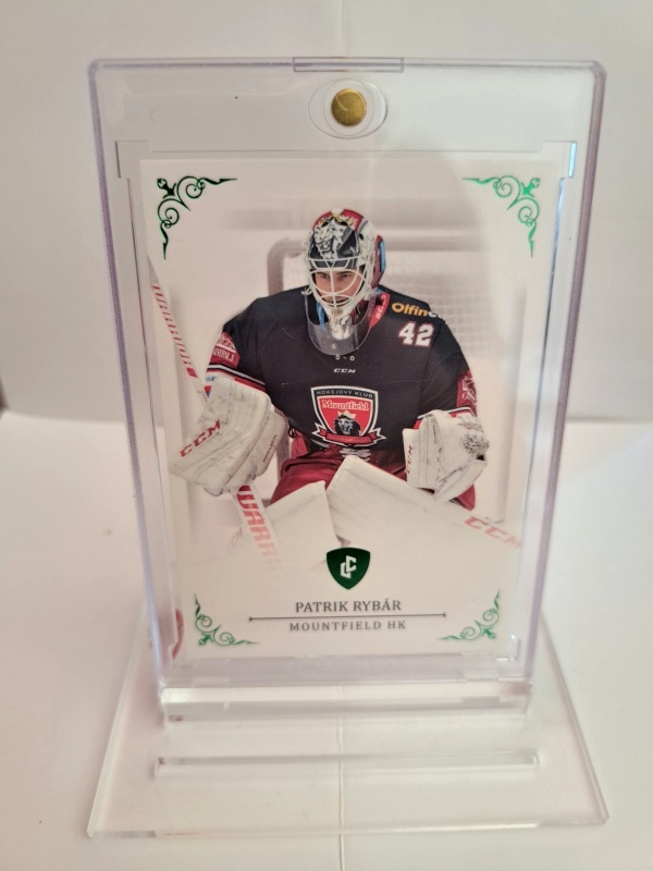 Patrik Rybar Hradec Kralove LC 2023 Rekordy ELH Records Emerald /5 #68