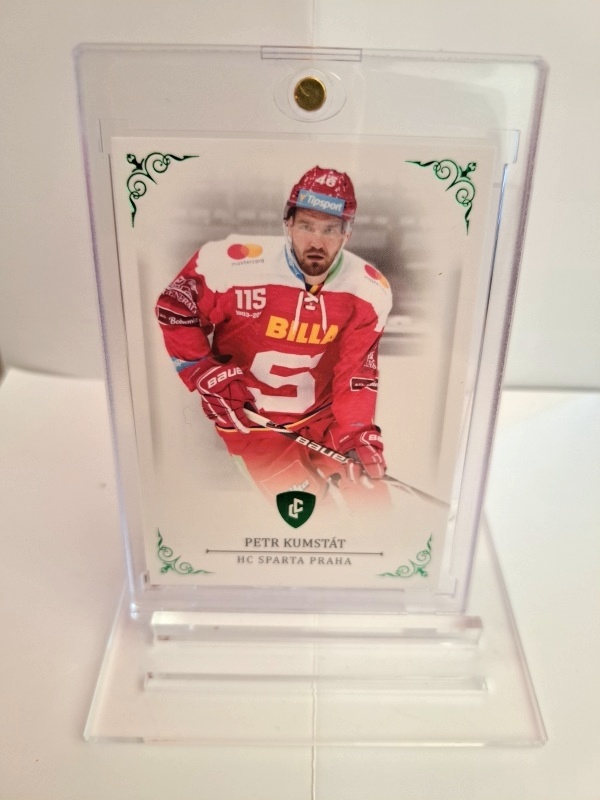 Petr Kumstat Sparta Praha LC 2023 Rekordy ELH Records Emerald /5 #78