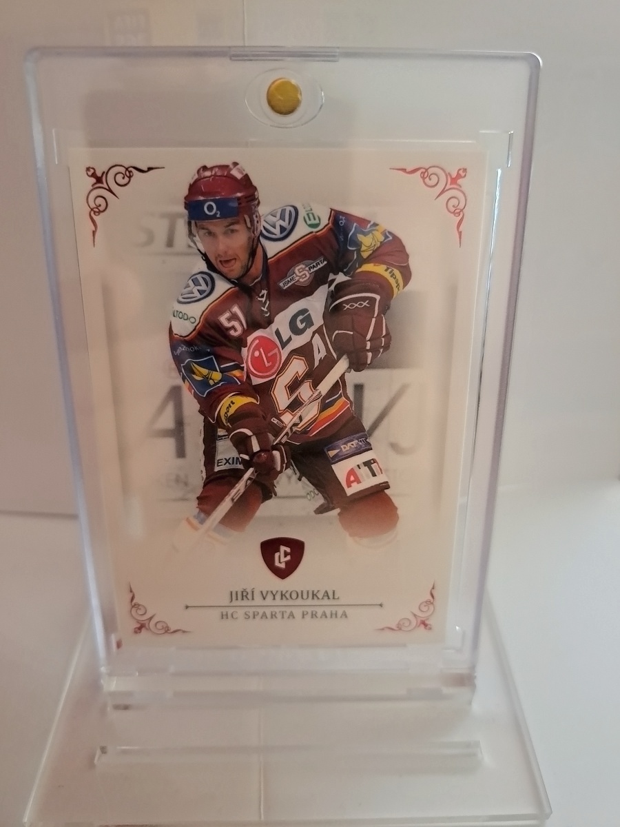 Jiri Vykoukal Sparta Praha LC 2023 Rekordy ELH Records Red /10 #32