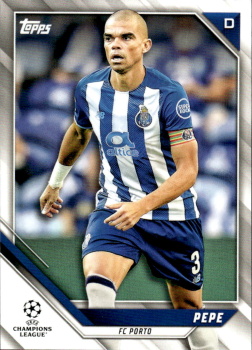 Pepe FC Porto Topps UEFA Champions League Collection 2021/22 #181