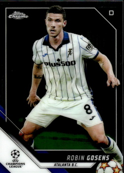 Robin Gosens Atalanta BC Topps UEFA Champions League Chrome 2021/22 #92