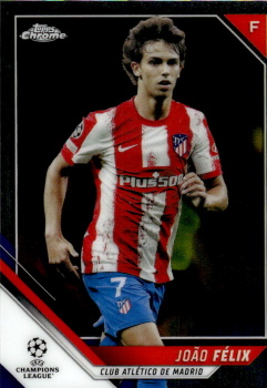 Joao Felix Atletico Madrid Topps UEFA Champions League Chrome 2021/22 #94