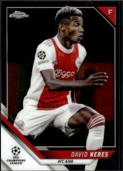 David Neres AFC Ajax Topps UEFA Champions League Chrome 2021/22 #103