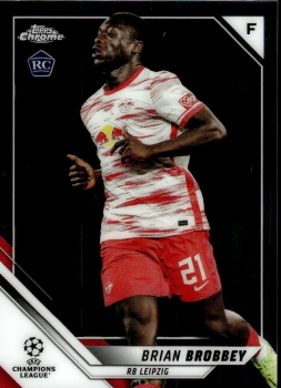 Brian Brobbey RB Leipzig Topps UEFA Champions League Chrome 2021/22 #105