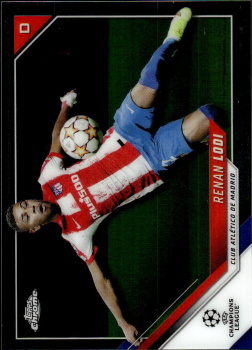 Renan Lodi Atletico Madrid Topps UEFA Champions League Chrome 2021/22 #122