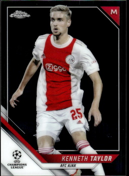 Kenneth Taylor AFC Ajax Topps UEFA Champions League Chrome 2021/22 #126