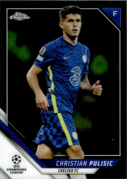 Christian Pulisic Chelsea Topps UEFA Champions League Chrome 2021/22 #150