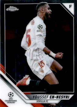 Youssef En-Nesyri Sevilla FC Topps UEFA Champions League Chrome 2021/22 #153