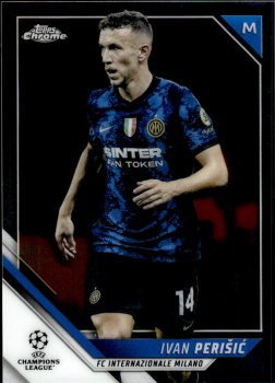 Ivan Perisic Internazionale Milano Topps UEFA Champions League Chrome 2021/22 #158