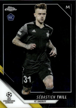 Sebastien Thill FC Sheriff Topps UEFA Champions League Chrome 2021/22 #162