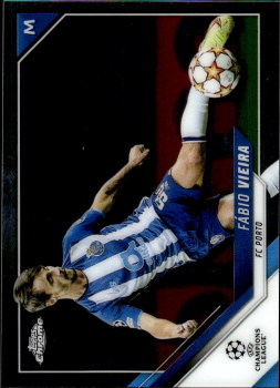Fabio Vieira FC Porto Topps UEFA Champions League Chrome 2021/22 #163