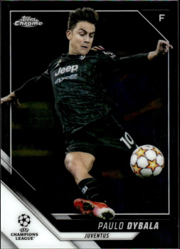 Paulo Dybala Juventus FC Topps UEFA Champions League Chrome 2021/22 #172