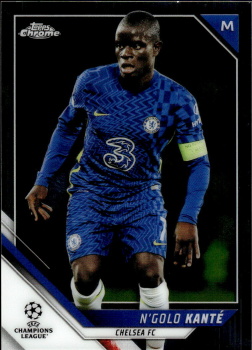 N'Golo Kante Chelsea Topps UEFA Champions League Chrome 2021/22 #173