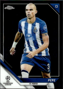 Pepe FC Porto Topps UEFA Champions League Chrome 2021/22 #185