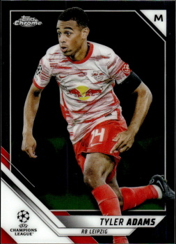 Tyler Adams RB Leipzig Topps UEFA Champions League Chrome 2021/22 #186