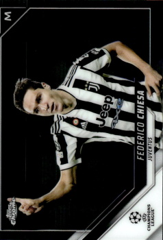 Federico Chiesa Juventus FC Topps UEFA Champions League Chrome 2021/22 #195