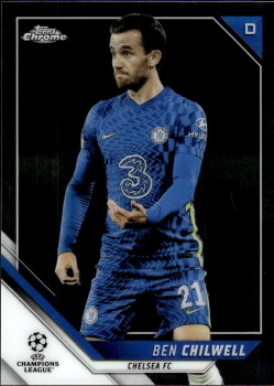 Ben Chilwell Chelsea Topps UEFA Champions League Chrome 2021/22 #198