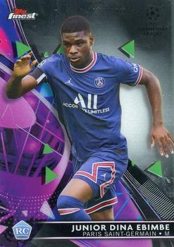 Junior Dina Ebimbe Paris Saint-Germain Topps UEFA Champions League Finest 2021/22 #12