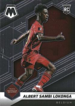 Albert Sambi Lokonga Belgium Panini Mosaic Road to World Cup 2022 #192
