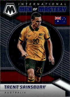 Trent Sainsbury Australia Panini Mosaic Road to World Cup 2022 International Men of Mastery #38i
