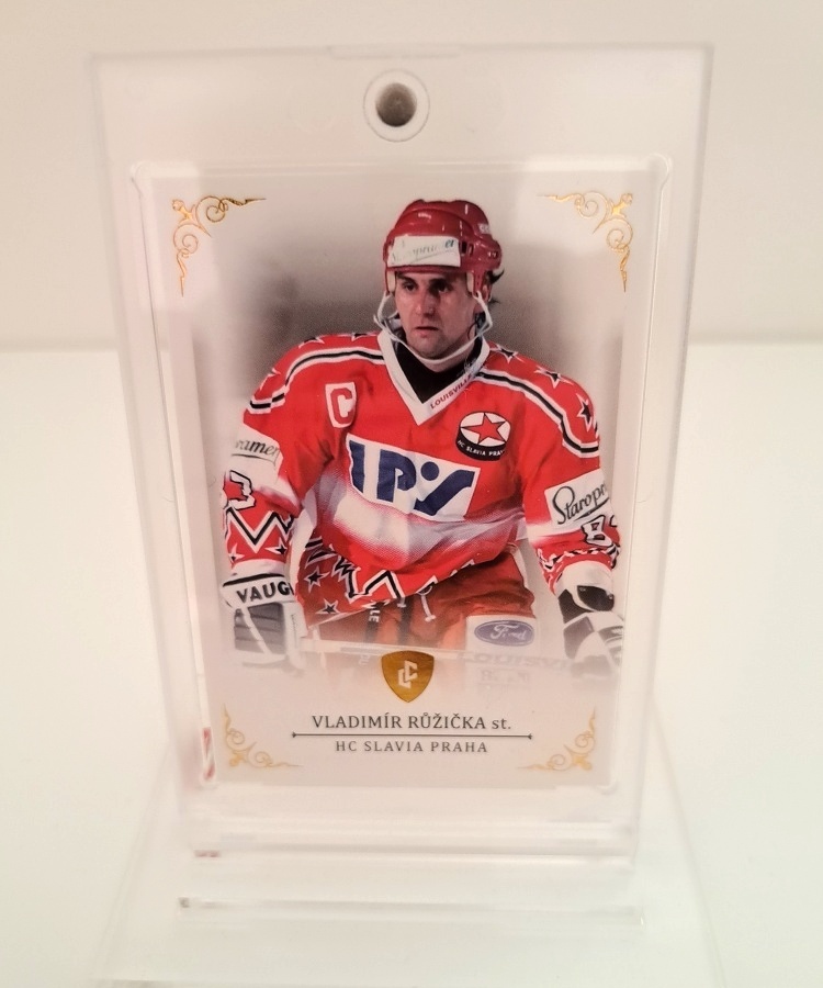 Vladimir Ruzicka Slavia Praha LC 2023 Rekordy ELH Records Gold /20 #109