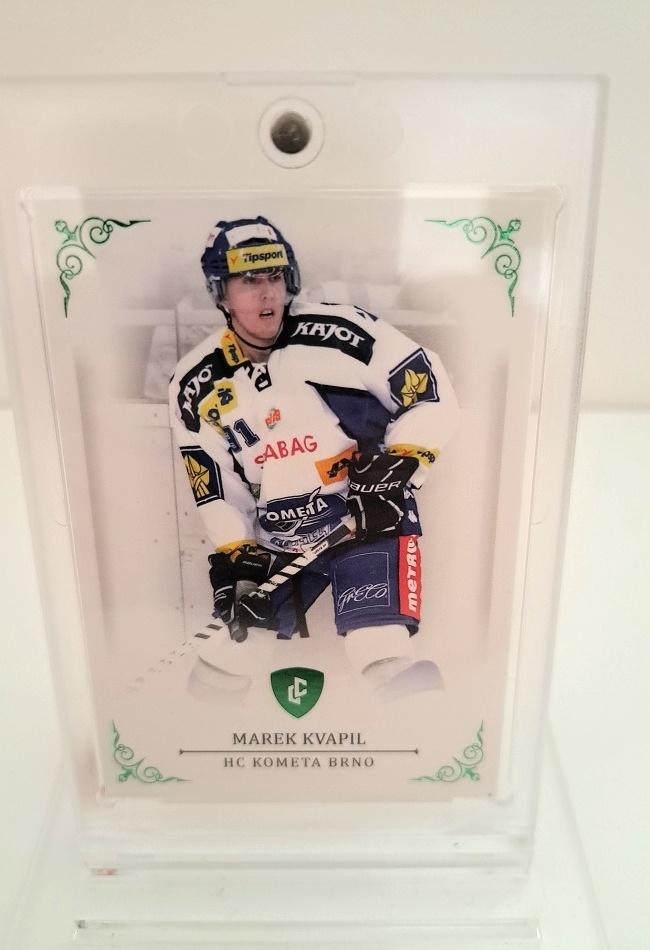 Marek Kvapil Kometa Brno LC 2023 Rekordy ELH Records Emerald /5 #