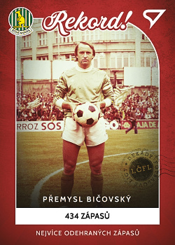 Nejvice odehranych zapasu Bohemians Praha Dekady Fotbalove Ligy 2023 SportZoo Rekord! #R-006