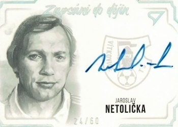 Jaroslav Netolicka Vitkovice Dekady Fotbalove Ligy 2023 SportZoo Zapsani do dejin Auto /60 #S-JN