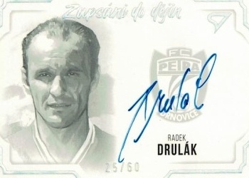 Radek Drulak Drnovice Dekady Fotbalove Ligy 2023 SportZoo Zapsani do dejin Auto /60 #S-RD