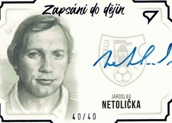 Jaroslav Netolicka Vitkovice Dekady Fotbalove Ligy 2023 SportZoo Zapsani do dejin Auto /40 #S-JN