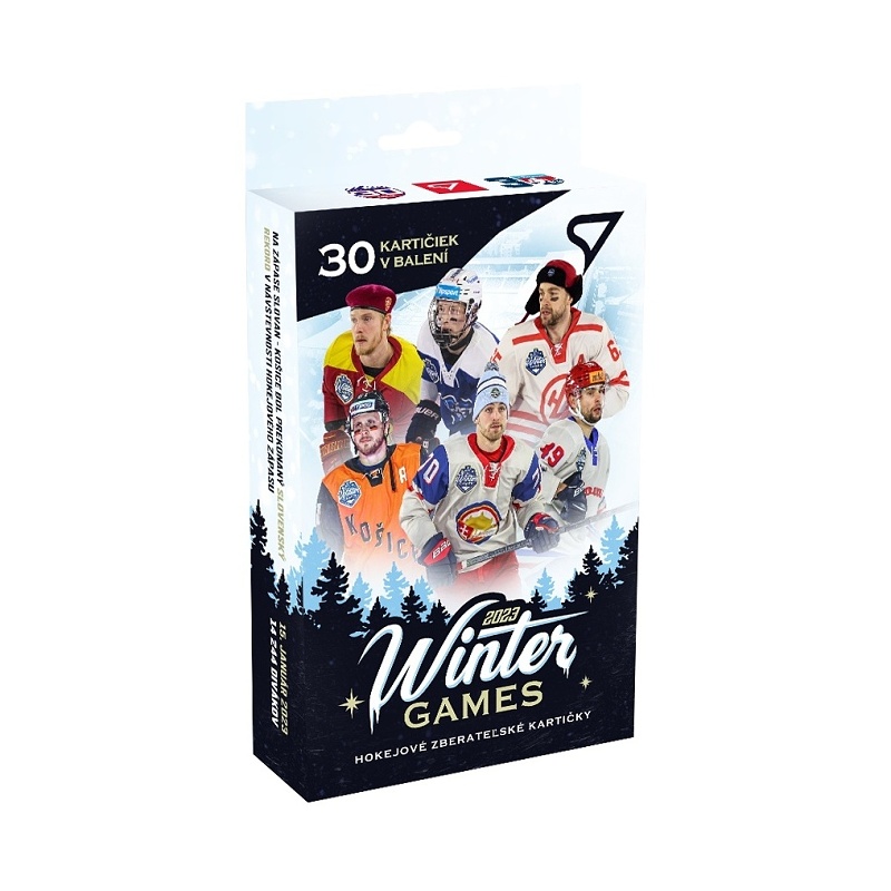 SportZoo Winter Games 2023 Hobby box hokejové karty