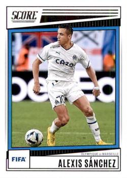 Alexis Sanchez Olympique Marseille Panini Score FIFA Soccer 2022/23 #126