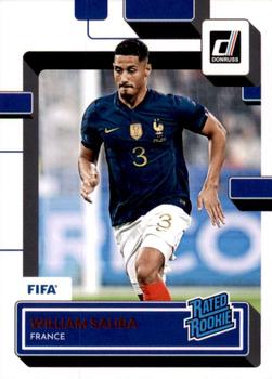 William Saliba France Panini Donruss Soccer 2022/23 Rated Rookies #182