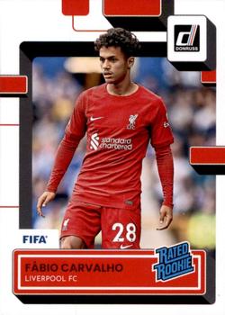 Fabio Carvalho Liverpool Panini Donruss Soccer 2022/23 Rated Rookies #185