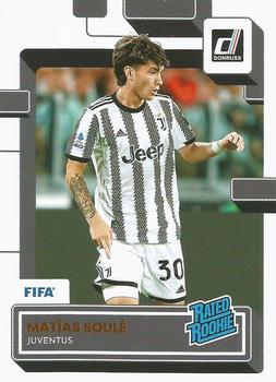 Matias Soule Juventus FC Panini Donruss Soccer 2022/23 Rated Rookies #197