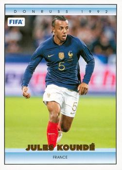 Jules Kounde France Panini Donruss Soccer 2022/23 1992 Donruss Tribute #T09