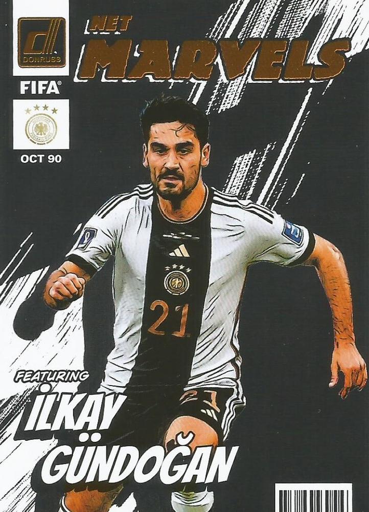 Ilkay Gundogan Germany Panini Donruss Soccer 2022/23 Net Marvels #NM13
