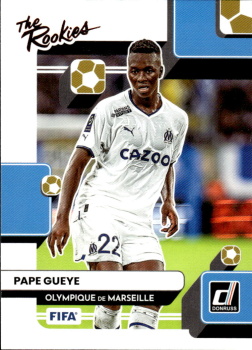 Pape Gueye Olympique Marseille Panini Donruss Soccer 2022/23 The Rookies #TR13