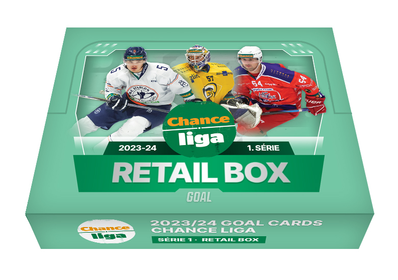 Předprodej - Chance Liga 2023/24 1. série GOAL Cards Retail box