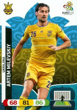 Artem Milevskiy Ukraine Panini UEFA EURO 2012 #221