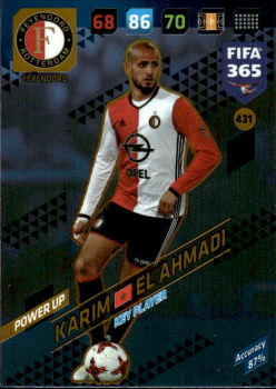 Karim el Ahmadi Feyenoord 2018 FIFA 365 Key Player #431