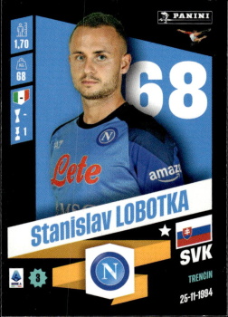 Stanislav Lobotka SSC Napoli samolepka Calciatori 2022/23 Panini #343