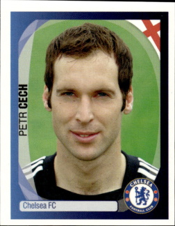 Petr Cech Chelsea samolepka UEFA Champions League 2007/08 #129
