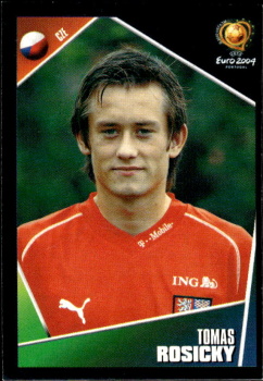Tomas Rosicky Czech Republic samolepka EURO 2004 #284