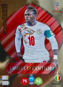 Sadio Mané Senegal Panini 2018 World Cup Limited Edition #LE-SM